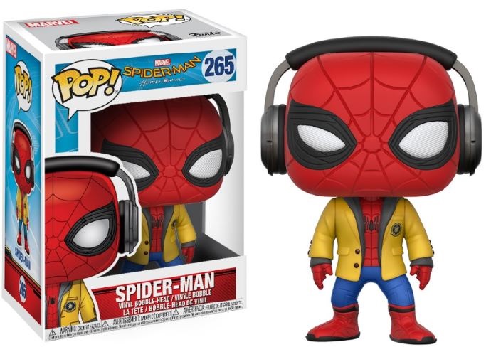 Pop! Marvel: Spider-Man With Headphones Vinyl Figure 10 cm