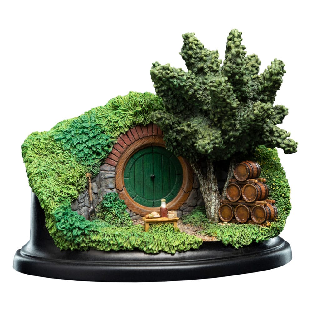 The Hobbit: An Unexpected Journey Diorama Hobbit Hole 15 Garden Smial 14 cm