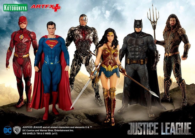 Justice League Movie ARTFX+ Statue 1/10 Cyborg 20 cm