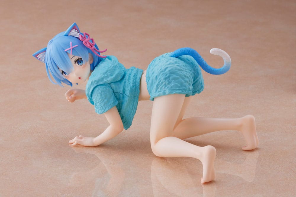 Re:Zero -Starting Life in Another World PVC Statue Rem Cat Roomwear Version