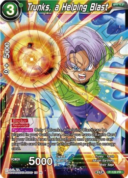 Single Dragon Ball Super Trunks, a Helping Blast (V.1 - Promo) (MB01) - En