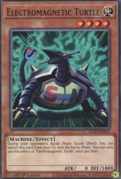 Single Yu-Gi-Oh! Electromagnetic Turtle (EGS1-EN013) - English