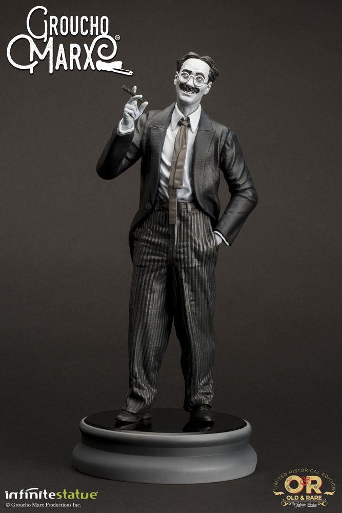 Groucho Marx Old & Rare Statue 26 cm
