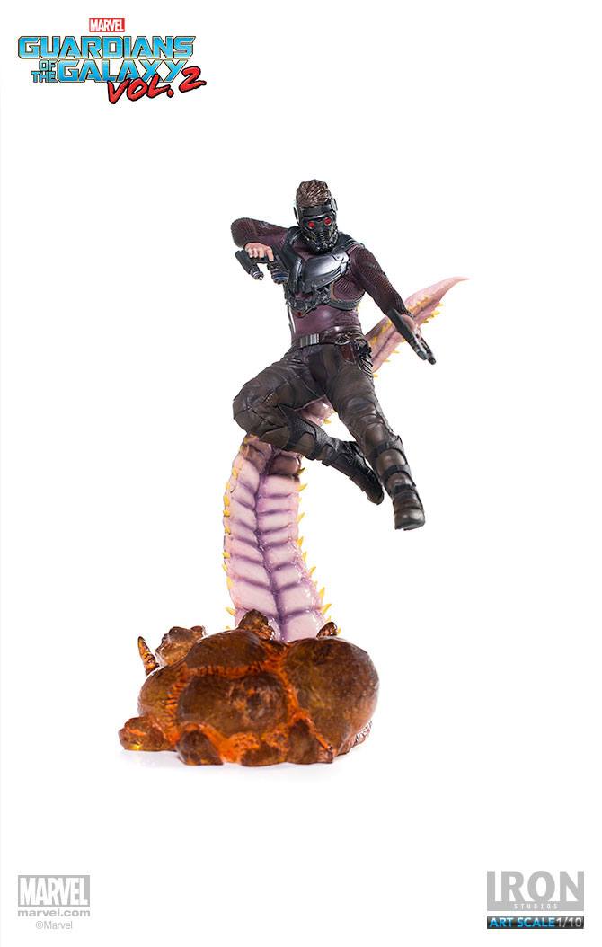 Guardians of the Galaxy Vol. 2 Battle Diorama Statue 1/10 Star-Lord 26 cm