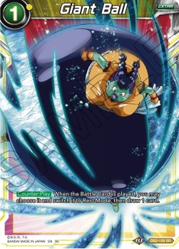 Single Dragon Ball Super Giant Ball (V.1 - Super Rare)(MB01) Foil - English