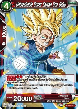 Single Dragon Ball Super Unbreakable Super Saiyan Son Goku (MB10) - English
