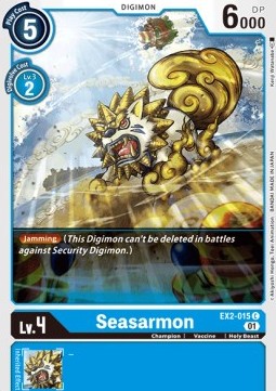 Single Digimon Seasarmon (EX2-015) - English