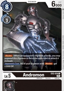 Single Digimon Andromon (EX2-034) - English