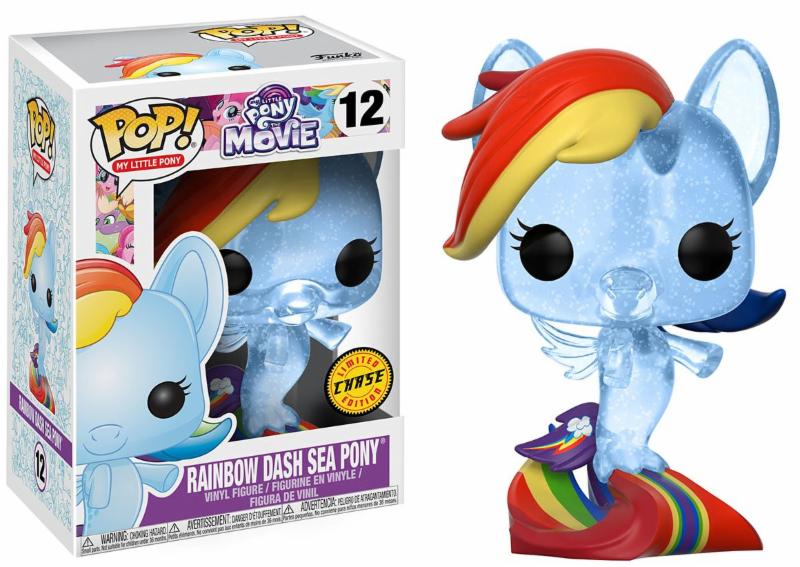 POP! Vinyl: My Little Pony - Rainbow Dash Sea Pony Chase Vinyl Figure 10 cm