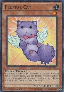 Single Yu-Gi-Oh! Fluffal Cat (NECH-EN019) - English