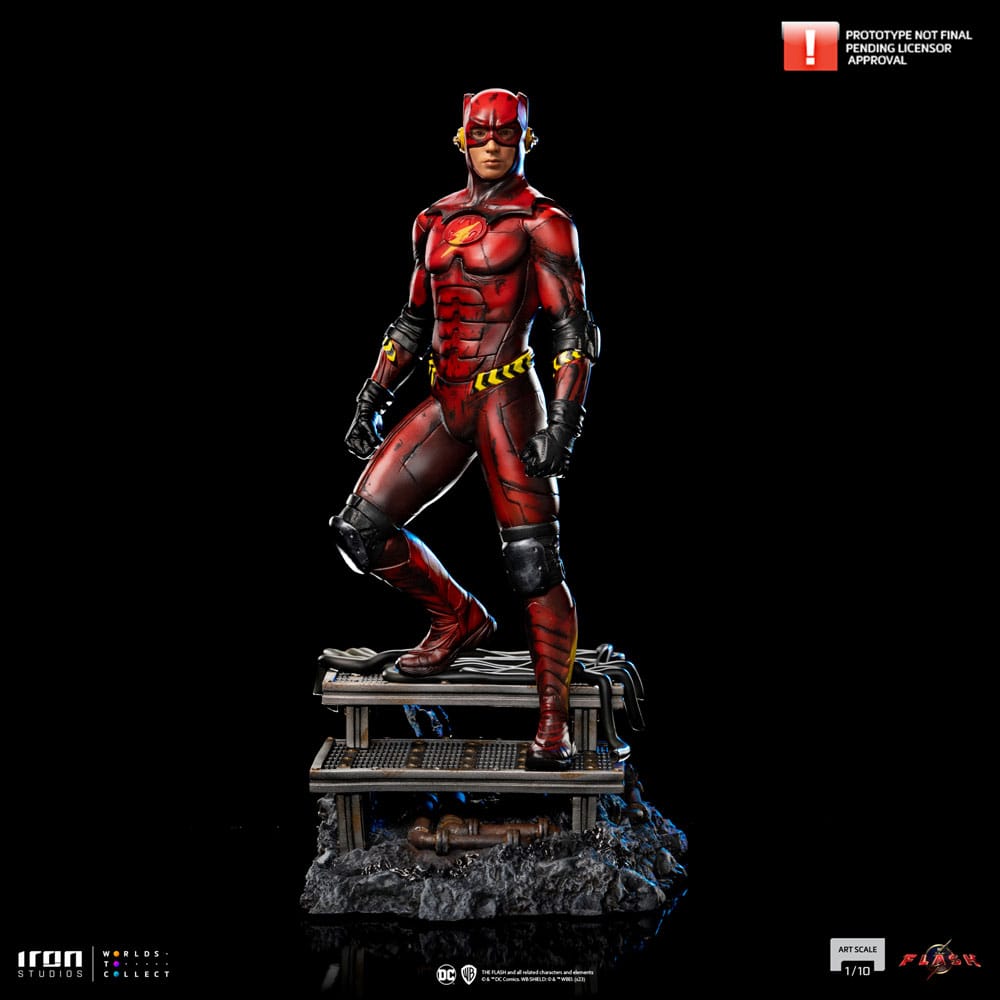 DC Comics The Flash Movie Art Scale Statue 1/10 The Flash (alter. Vers.) 23
