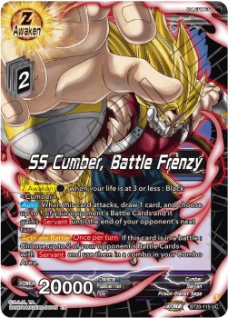 Single Dragon Ball Super SS Cumber, Battle Frenzy (BT20) - En