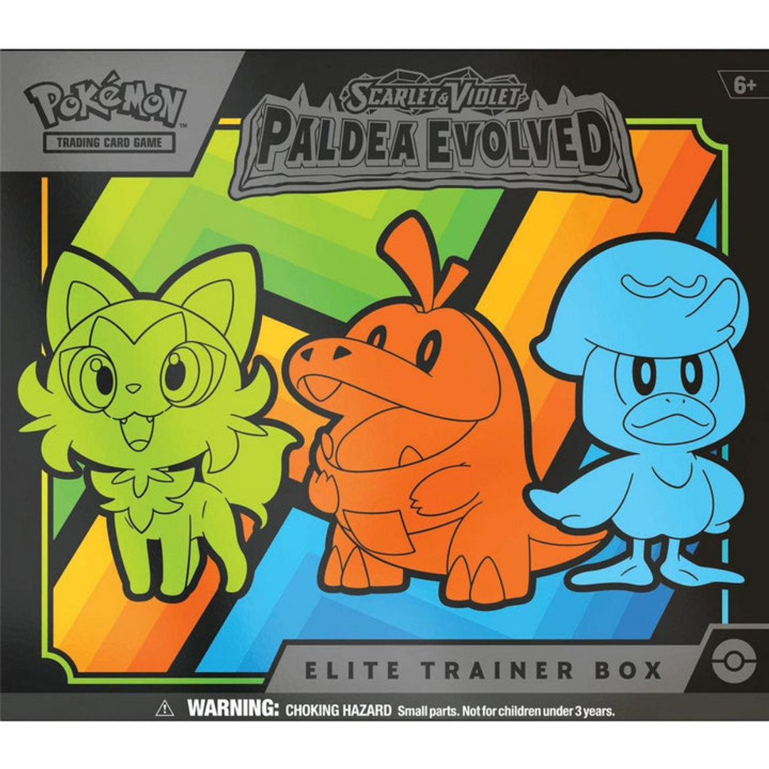 Pokémon Scarlet & Violet 02 Paldea Evolved Elite Trainer Box 