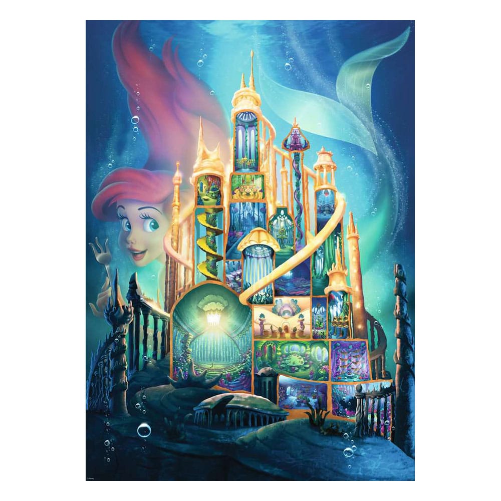 Disney Castle Collection Puzzle Ariel (The Little Mermaid) (1000 pieces)