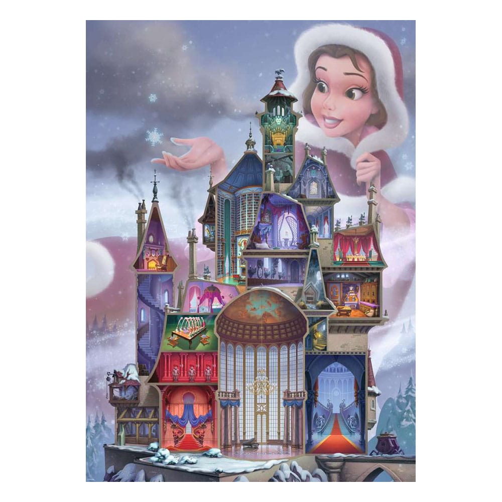 Disney Castle Collection Puzzle Belle (Beauty and the Beast) (1000 pieces)