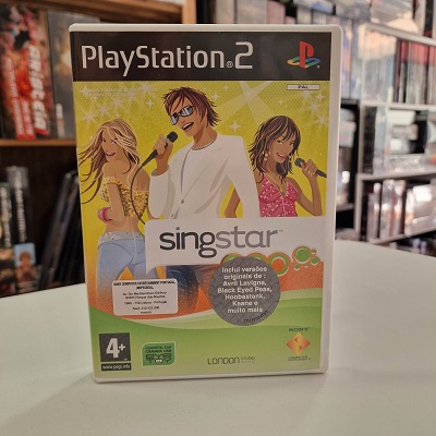 Singstar Pop - PS2 (Seminovo)