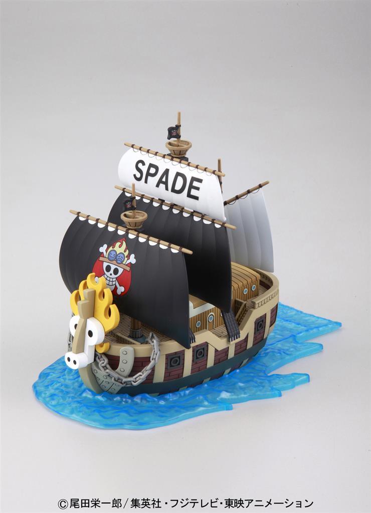 Model Kit One Piece: Grand Ship Collection Spade Pirates' Ship