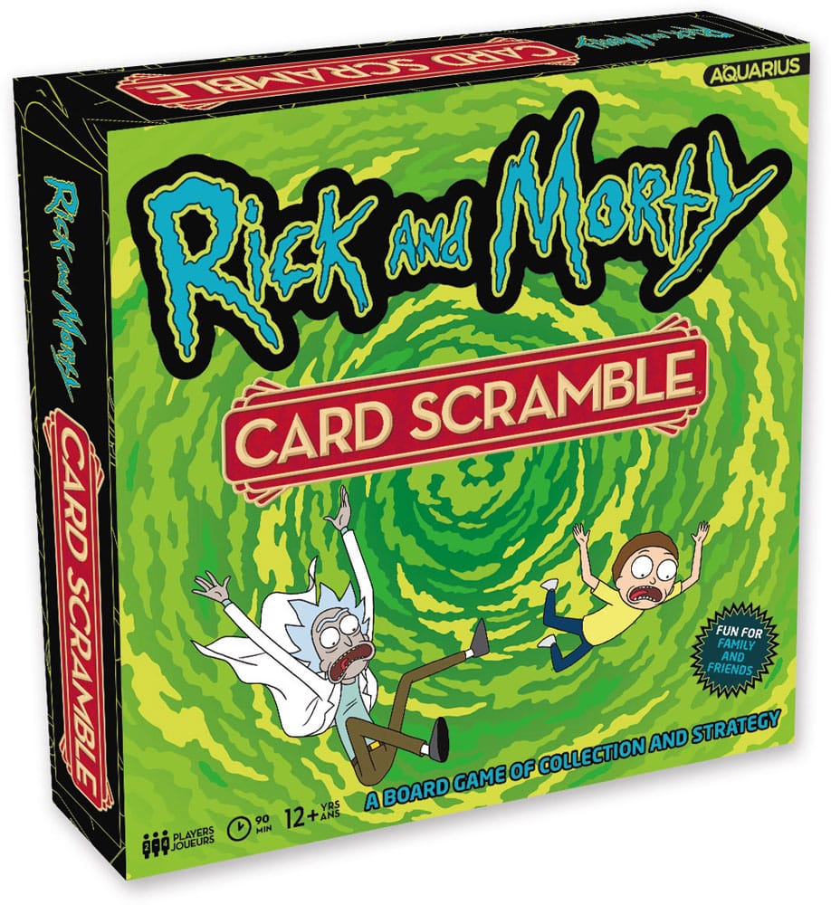 Rick and Morty Board Game Card Scramble - English
