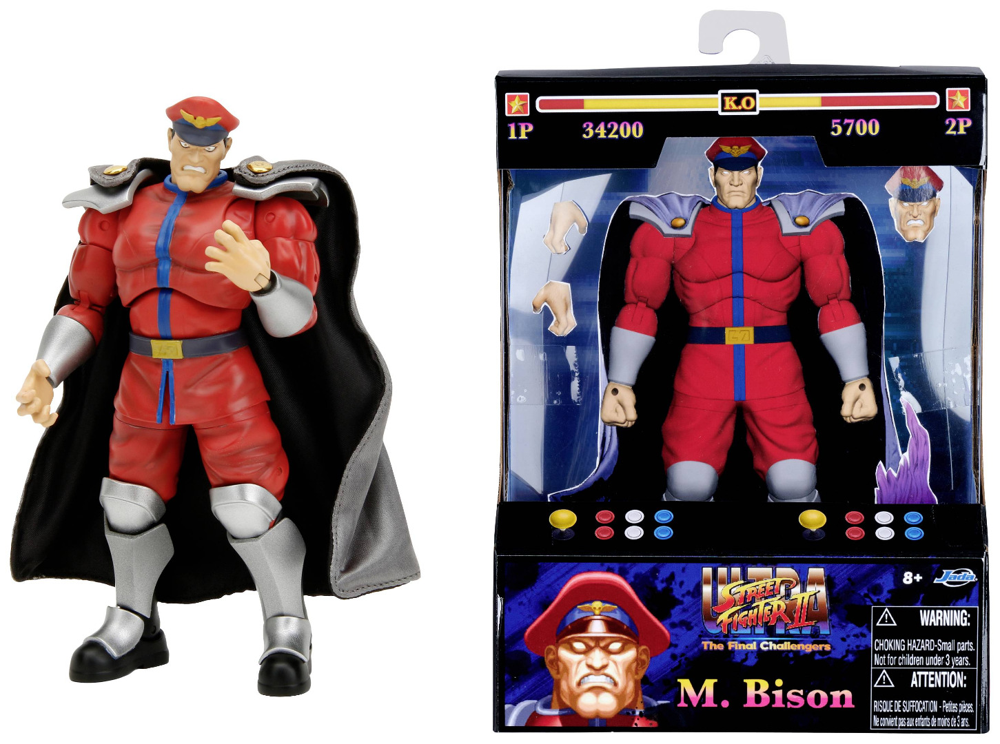 Street Fighter II M. Bison Figure 15 cm