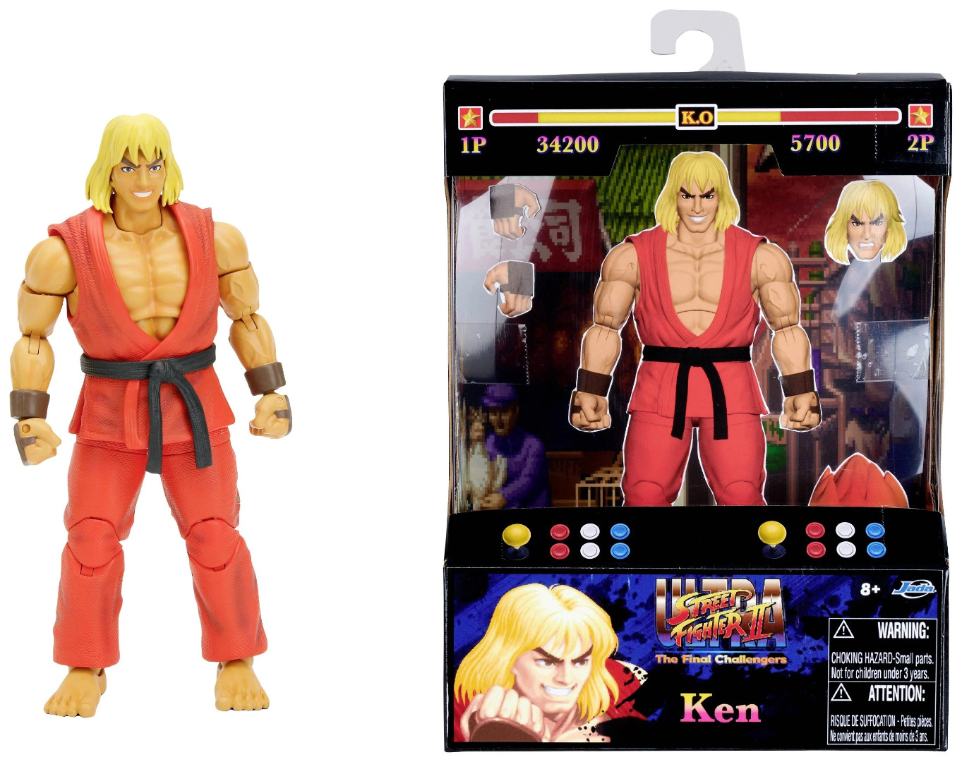 Street Fighter II Ken Figure 15 cm