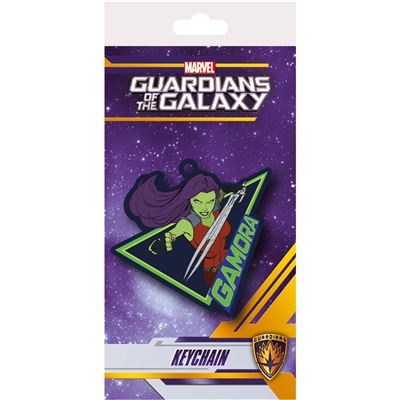 Marvel Rubber Keychain The Guardians of the Galaxy Gamora 6 cm