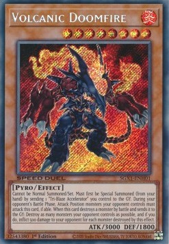 Single Yu-Gi-Oh! Volcanic Doomfire (V.2 - Secret Rare) (SGX1-ENH01) - EN