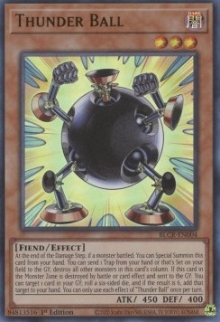 Single Yu-Gi-Oh! Thunder Ball (BLCR-EN004) - English