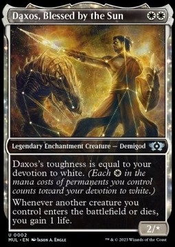 Single Magic the Gathering Daxos, Blessed by the Sun (V.1) (MUL-0002) - EN