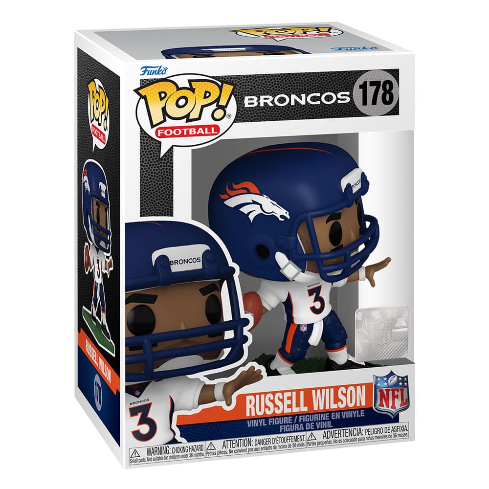 NFL POP! Football Vinyl Figure Broncos - Russell Wilson 9 cm