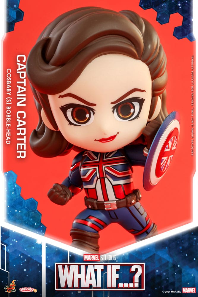 What If...? Cosbaby (S) Mini Figure Captain Carter 10 cm