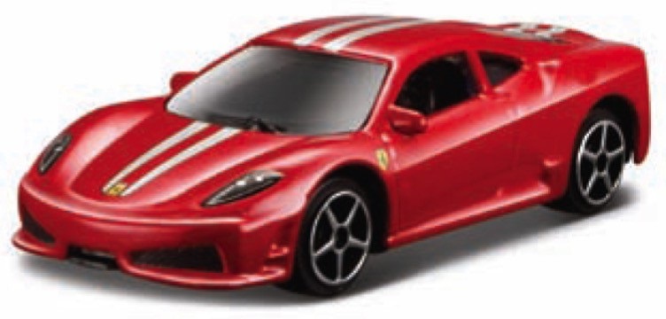 Ferrari 430 Scuderia Race & Play Scale 1:64 (Red/Vermelho)