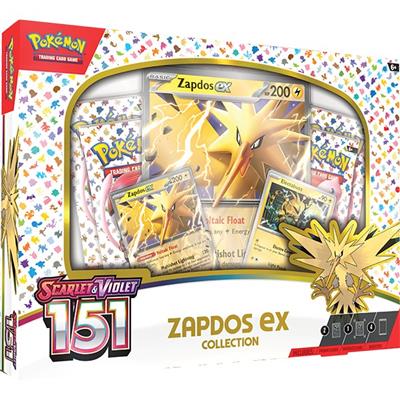 Pokémon - Scarlet & Violet 3.5: 151 – Zapdos ex Collection (English)