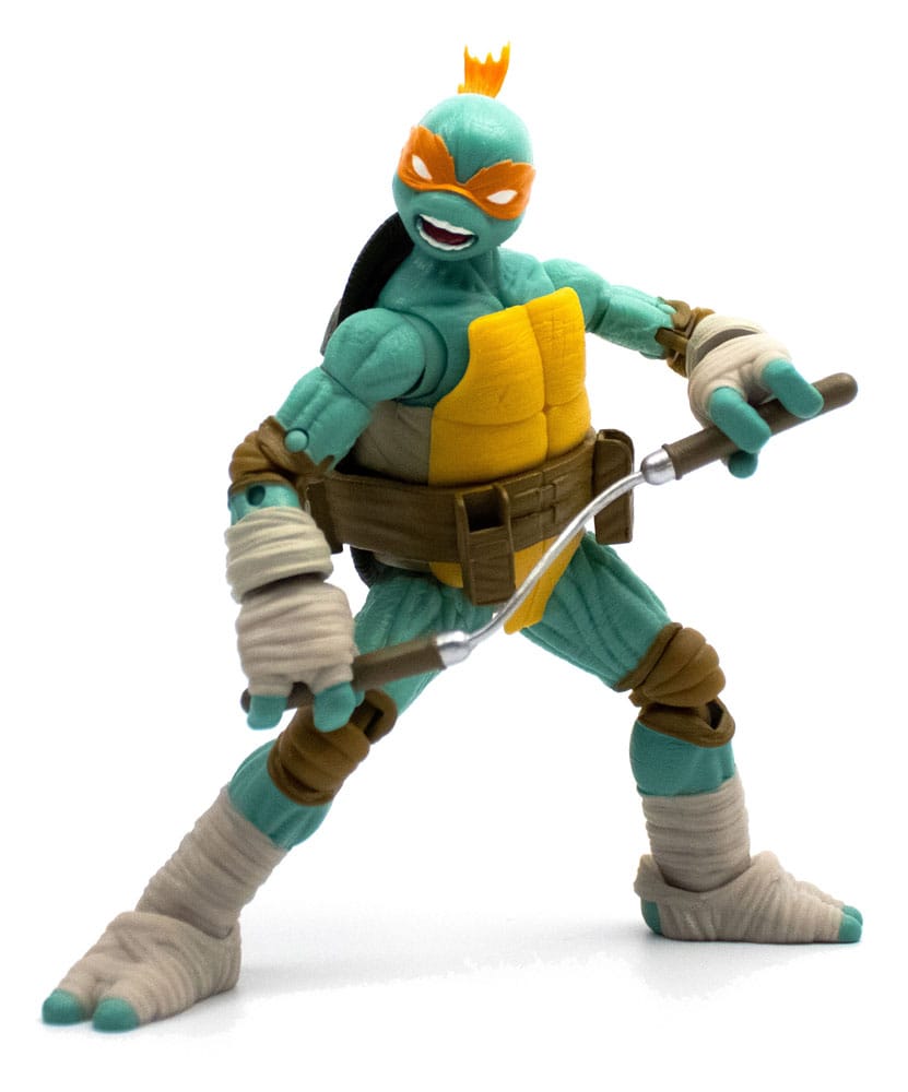 Teenage Mutant Ninja Turtles BST AXN Action Figure Michelangelo IDW Comics