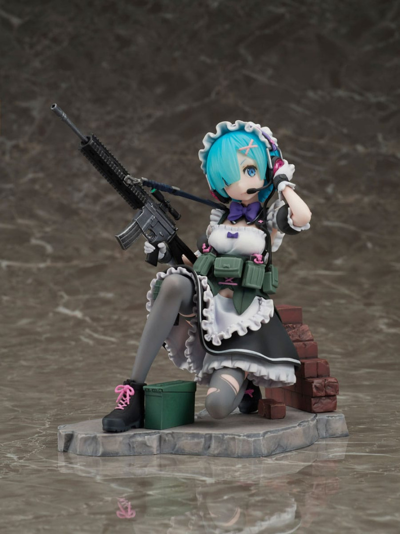 Re:Zero Starting Life in Another World PVC Statue 1/7 Rem Military Ver.
