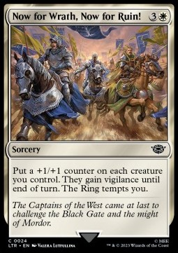 Single Magic The Gathering Now for Wrath, Now for Ruin! (LTR-024) - English