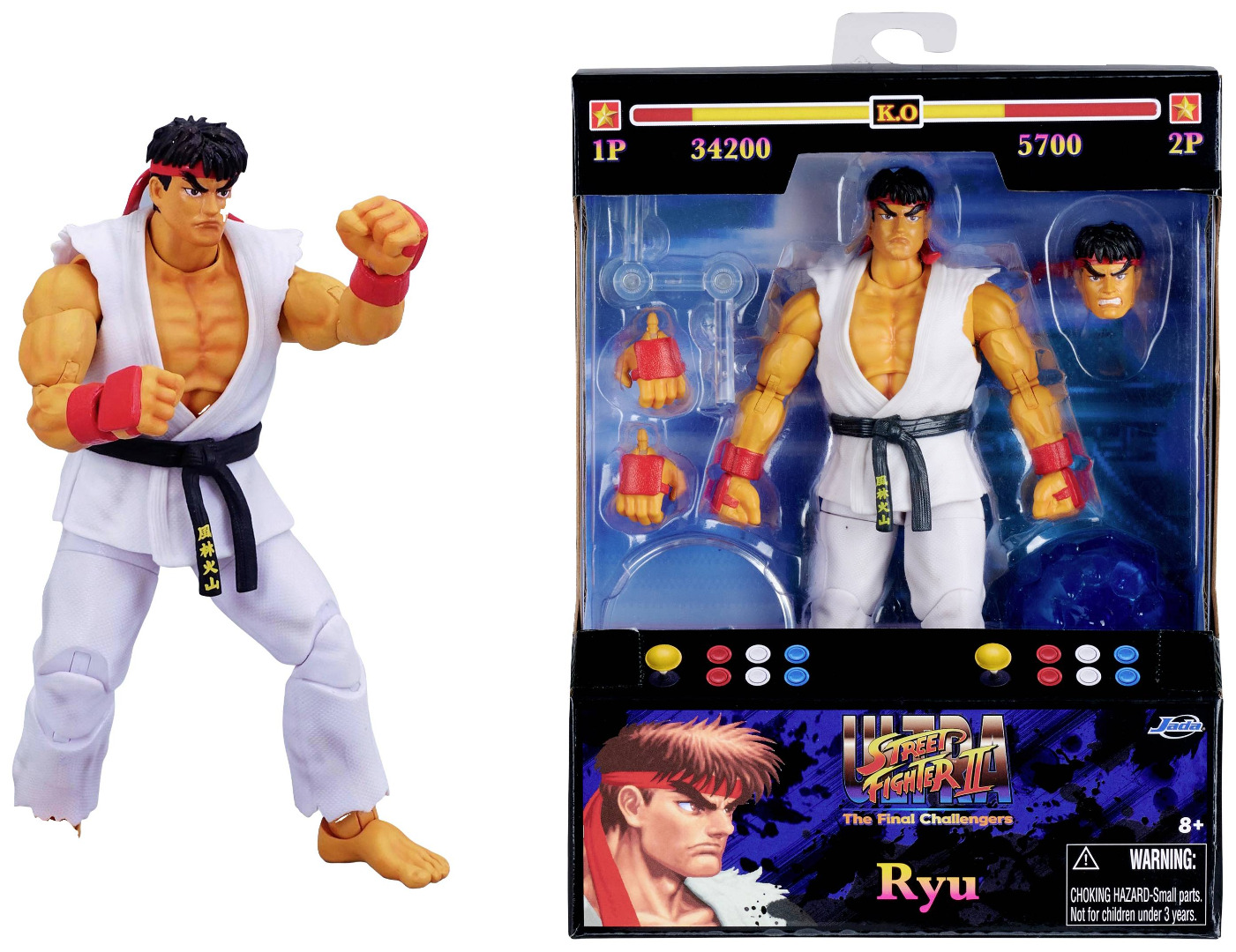 Street Fighter II Ryu Figure 15 cm