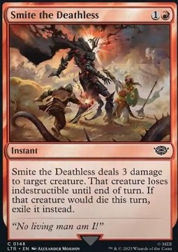 Single Magic The Gathering Smite the Deathless (LTR-148) - English