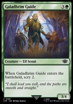 Single Magic The Gathering Galadhrim Guide (LTR-168) - English