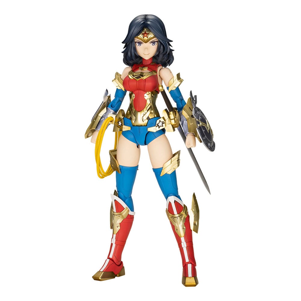 DC Comics Cross Frame Girl Plastic Model Kit Wonder Woman Humikane Shimada