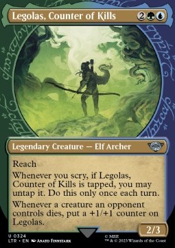 Single Magic The Gathering Legolas, Counter of Kil (0324 Lord of the Rings)