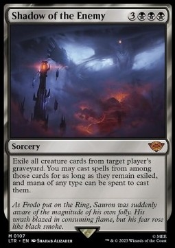 Single Magic The Gathering Shadow of the Enemy (107 The Lord of the Rings)