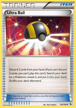 Single Pokémon Ultra Ball (FLF 99) - English
