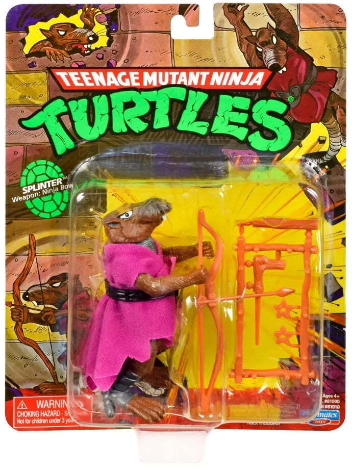 Teenage Mutant Ninja Turtles AF 10 cm Classic Mutant Splinter 10 cm