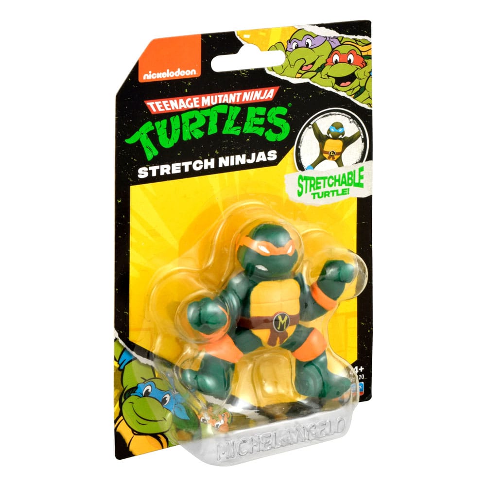 Teenage Mutant Ninja Turtles Classic Mini Figure Stretch Michelangelo 6 cm