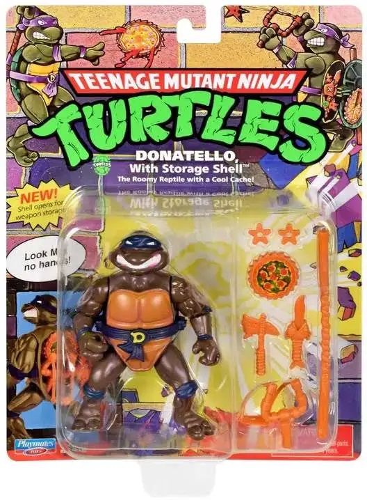 Teenage Mutant Ninja Turtles Action Figure Donatello With Storage Shel 10cm