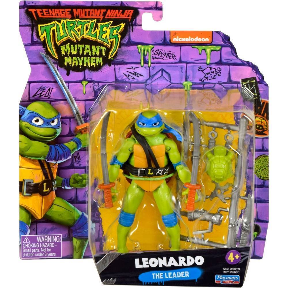 Teenage Mutant Ninja Turtles: Mutant Mayhem Action Figure Leonardo 10 cm