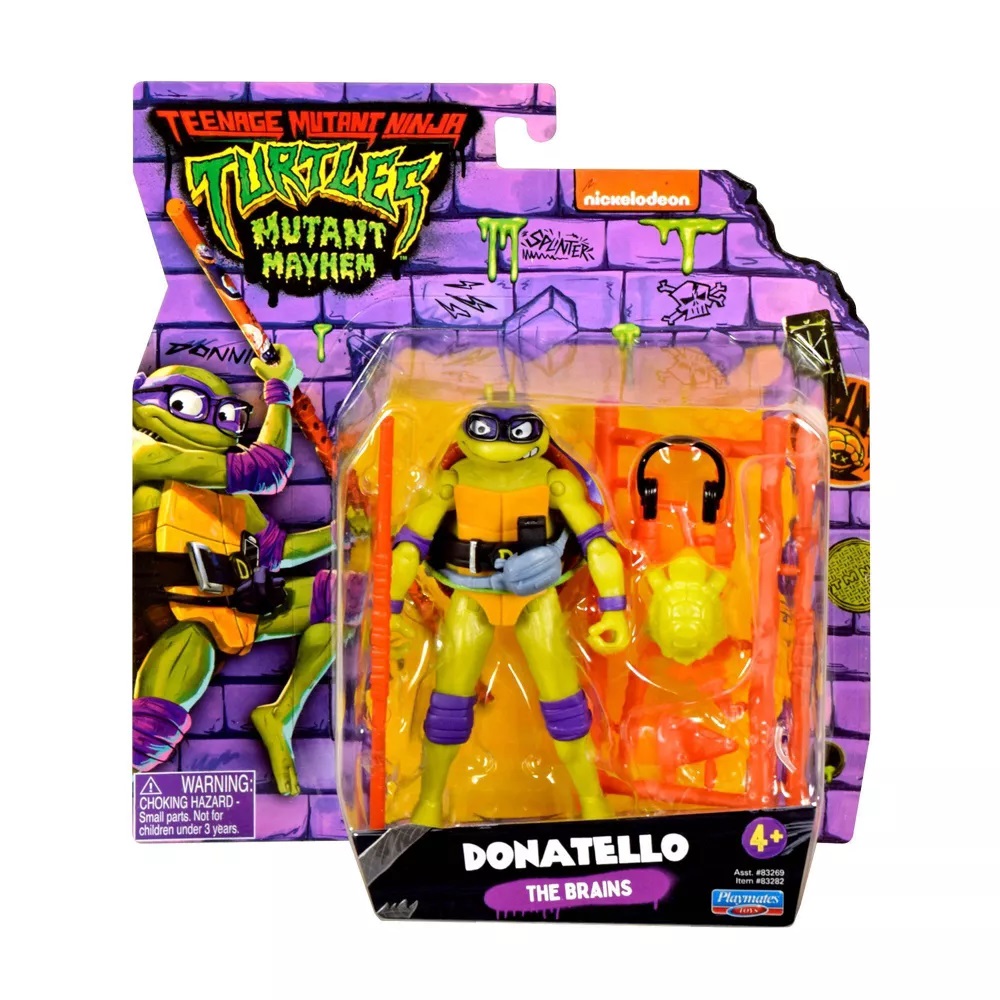 Teenage Mutant Ninja Turtles: Mutant Mayhem Action Figure Donatello 10 cm