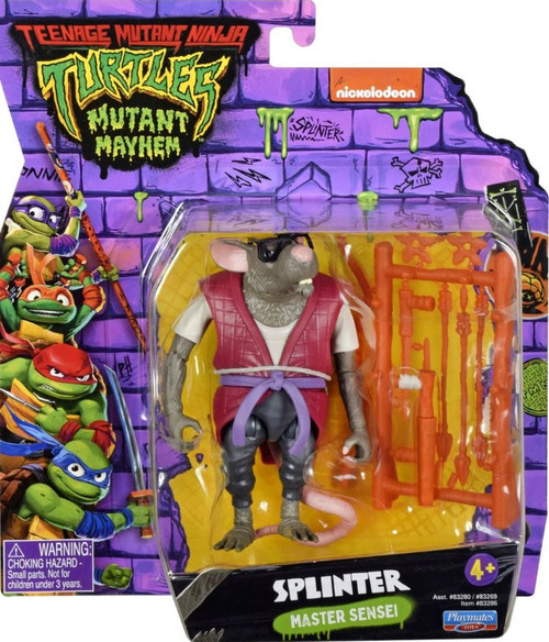 Teenage Mutant Ninja Turtles: Mutant Mayhem Action Figure Splinter 10cm