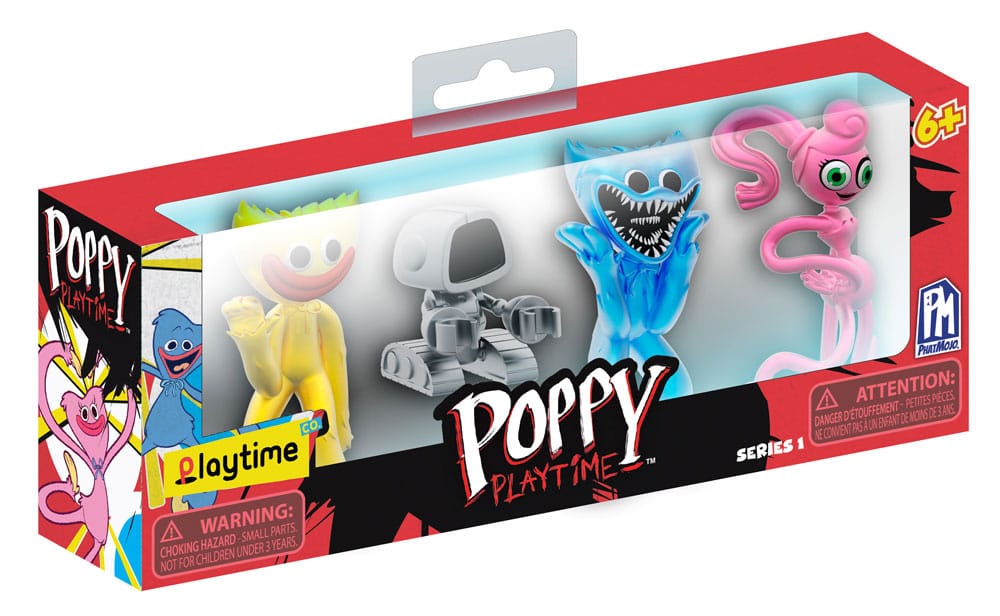 Poppy Playtime Mini Figures 4-Pack 10 cm