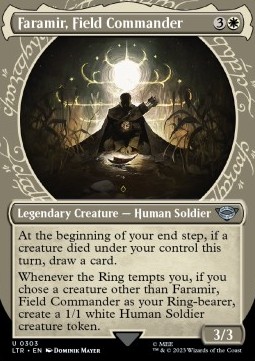 Single Magic The Gathering Faramir, Field Commander (LTR-303) - English